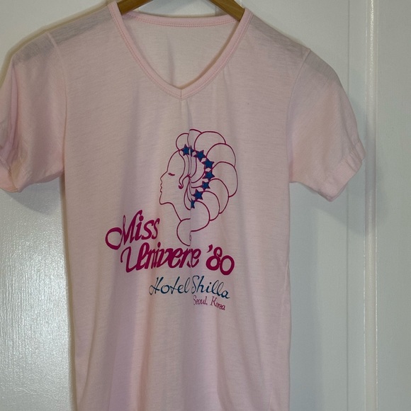 Women's Pink Short Sleeve Tee - Picture 1 of 2